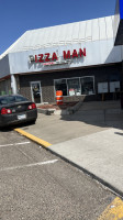 Pizza Man outside