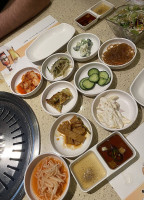 Charcoal Korean Bbq food