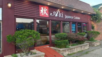 Aki Sushi outside