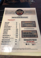 Northside Tavern menu