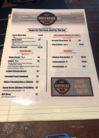 Northside Tavern menu