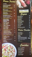 Churrasqueria Tipica menu