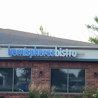 Hemispheres Bistro outside