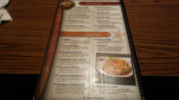 Original Hacienda Grill menu