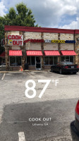 Cook Out outside