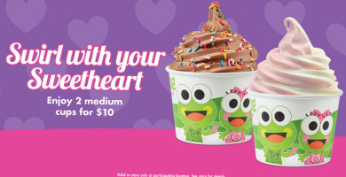 Sweetfrog Premium Frozen Yogurt food