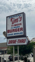 Jim's Famous Quarterpound Burger outside