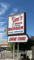 Jim's Famous Quarterpound Burger outside