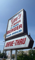 Jim's Famous Quarterpound Burger outside