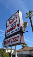 Jim's Famous Quarterpound Burger outside