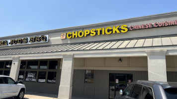 Chopsticks outside