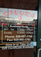 Sakura Japanese Cuisine inside