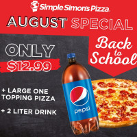 Simple Simon's Pizza food