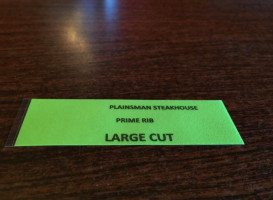 Plainsman Steakhouse Lounge inside