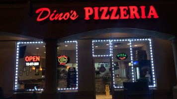 Dino’s Pizzeria inside