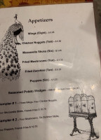 Melody's Place menu