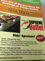 Hibachi Supreme Buffet inside