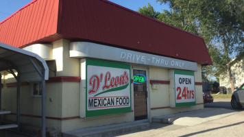 D'leon's Mexican Food outside