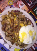 Steak Eggs inside