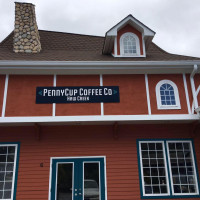 Pennycup Coffee Haw Creek outside