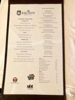 J. Graham's Cafe menu