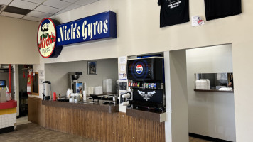 Nick's Gyros inside