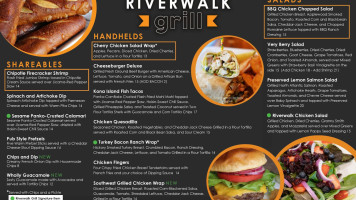 Riverwalk Grill food