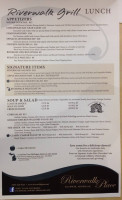 Riverwalk Grill menu