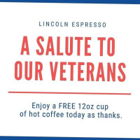 Lincoln Espresso food