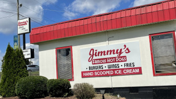 Jimmy's Famous Hot Dogs food