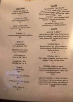 Fiddles Pub menu