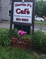 Marcus P's Cafe outside