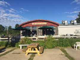 The Airfield Cafe outside