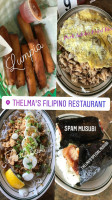 Thelma's Filipino food