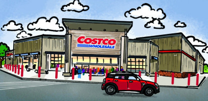 Costco Food Court outside