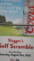 Sluggers Grill food