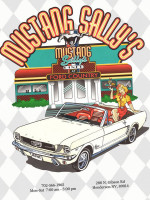 Mustang Sally's Diner outside