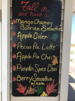 Coffee Cottage menu