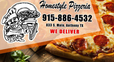 Homestyle Pizzeria food