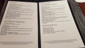 Cielo Sandia menu