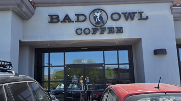 Bad Owl Coffee outside