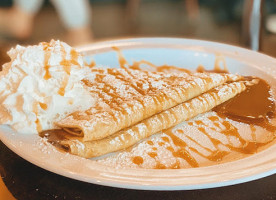 The French Market Creperie inside