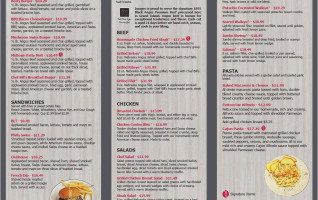 Images Grill menu