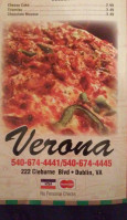 Verona's Pizzeria Italian food