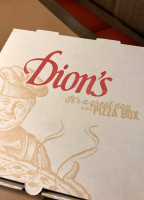 Dion's Pizza menu