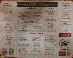 Old Spaghetti Factory menu