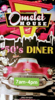 Omelet House 50’s Diner food