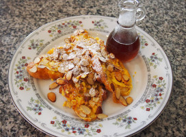 The Maid's Quarters Bed, Breakfast Tearoom food