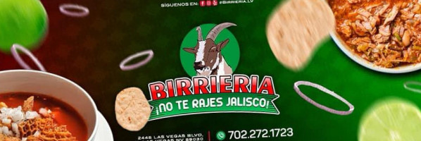 Birrieria No Te Rajes Jalisco food