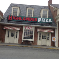 Highlander Pizza food